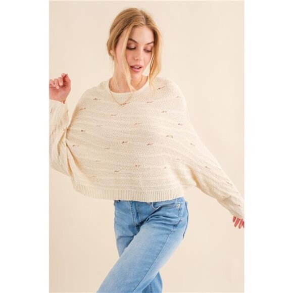 And The Why Dolman Sleeves Sweater - Picture 4 of 6